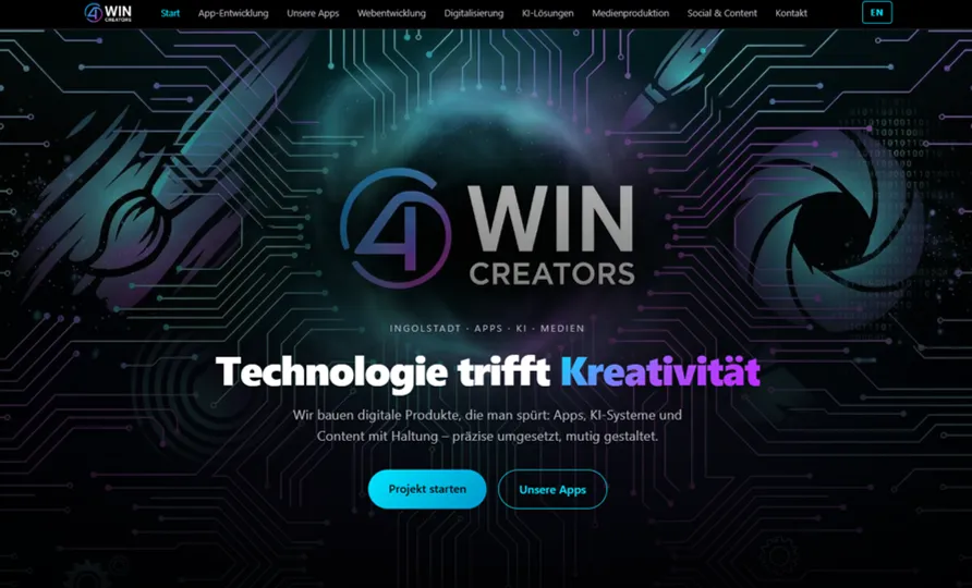 4WIN Creators Website