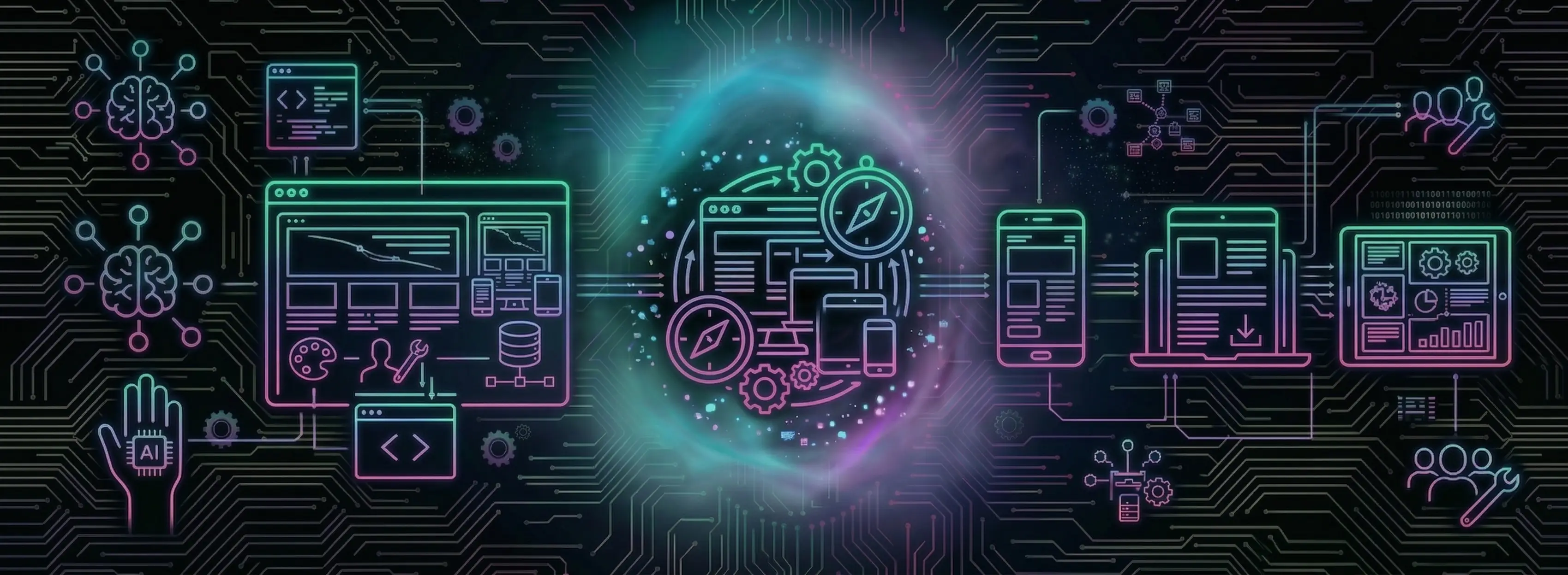 Webentwicklung – moderne Websites und Webapps